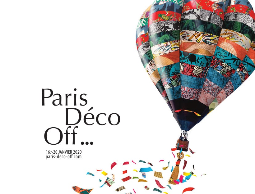 PARIS DECO OFF : 16/20 janvier 2020, l’évènement majeur pour les nouveautés textiles, papier peints, peinture, décoration…